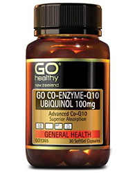 Go Co-enzyme Q10 Ubiquinol 100mg