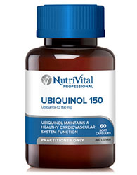 NUTRIVITAL PROFESSIONAL UBIQUINOL-10 150MG