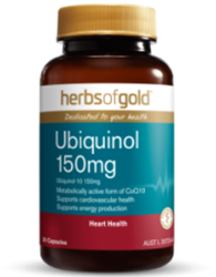 Herbs of Gold Ubiquinol 150mg