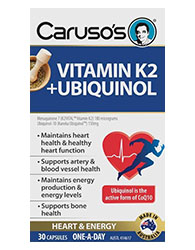 Curuso's K2+Ubiquinol 150mg